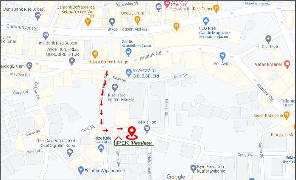 Ipek Pansiyon & Hostel Ριζούντα Εξωτερικό φωτογραφία